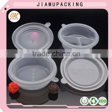 Plastic blister take away packing bowl for soup and food with lid