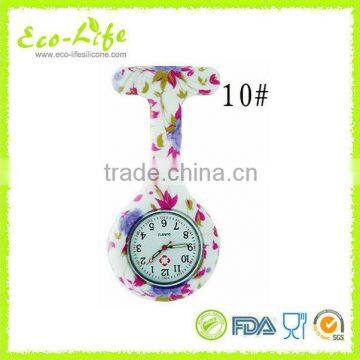 12 Printing Silicon Nurse Watch, Digital Nurse Watch, Doctor Watch, Pocket Watch