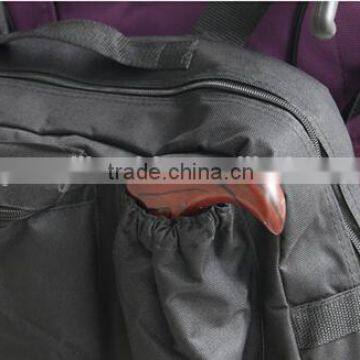 Topmedi 1x Big 600d Waterproof Scooter Crutch Bag Scooter Mesh Belt Deluxe Wheelchair Backpack 22L for Elderly & Disabled photo-4