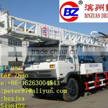 BZC350DFIV truck mounted drilling rig (Euro IV)