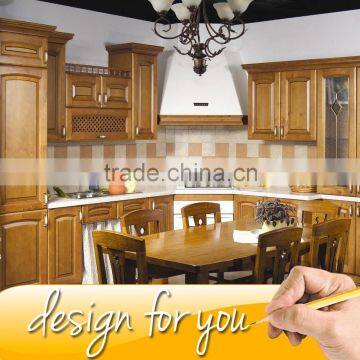 American Ash Solid Wood Kitchen Cabinets