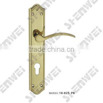 18-825 PB brass double sided door handle