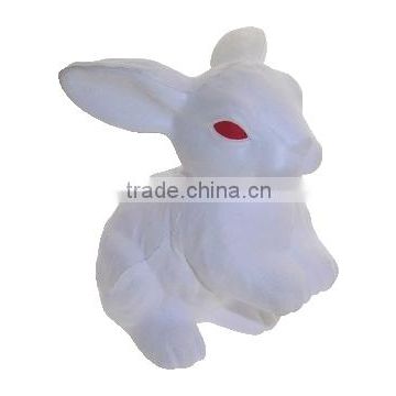 Advertising Logo White Rabbit Stress Ball