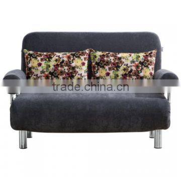 Cheap and Lovely Fabric Folded Sofa Cum Bed With Round Armrest photo-3