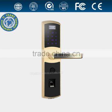 500dpi Finger-Touch Keypad lock fingerprint with OLED display