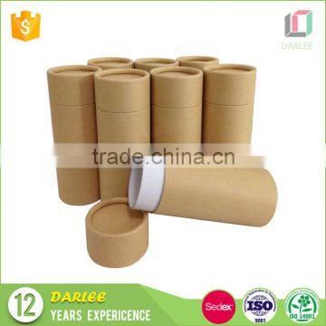 Hot sale custom design round kraft tube box with own logo printed