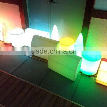 Artificial glow stone for garden , park , hotel , bar night light decoration , LED brick