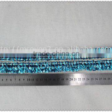 Hot Sale New Design Promotional Tweed Lace With Zipper photo-2