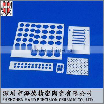 Laser cutting ceramic substrate