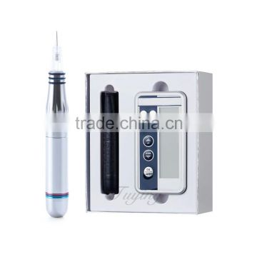 Handheld rechargeable tattoo machine needle gun for make up lip