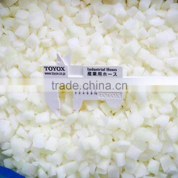 New crop Frozen Fresh Diced Onion in Bulk packing