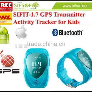 SIFIT-1.7 Fashion GPS Watch for Kids. 2015 Style GPS Watch.