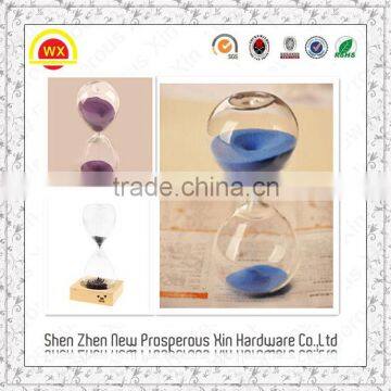 Custom large display shaped hourglass days hours 3 phase timer