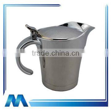 High quality satin polish S/S heated gravy boat