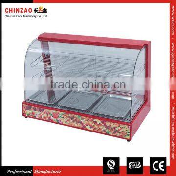 Large Size Electric Hot Food Display Warmer Showcase Snack Food Resturant Equipment photo-2