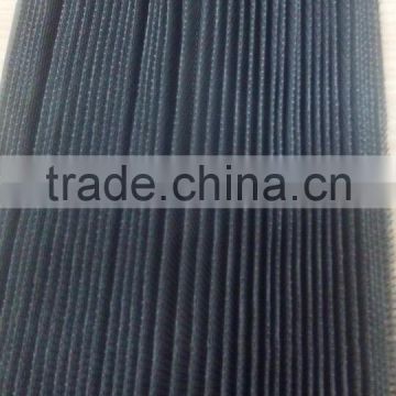 grey folded fiberglass window screen