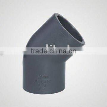 pvc fitting 45 DEG ELBOW pipe and fitting pvc pipe fittings pipe fittins