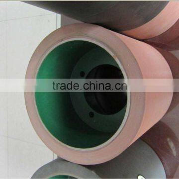 8 inch Amber Iron PU Rice Rubber Roller