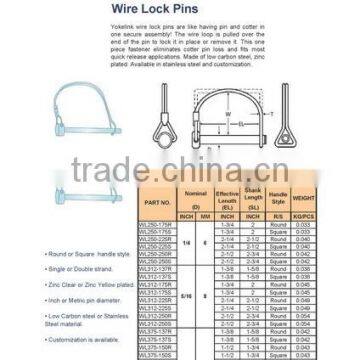 Wire Lock Pins Three Point Pin photo-2
