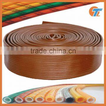 High strengthen PVC layflat high pressure water hose 100mm