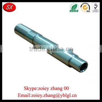 China Supplier Zinc Plated Low Carbon Steel Whirled Shafts For Machinery Parts