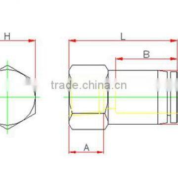 Plastic Tube Fitting, Female Straight ,compact One -touch Tube Fitting , photo-3