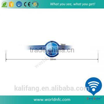 Factory Price Adjustable 125KHz Soft PVC Wristband photo-4