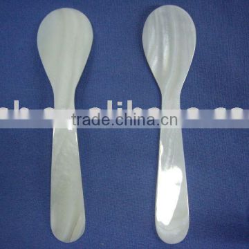 natural freshwarer mop shell spoon