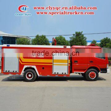 Dongfeng DFAC 4000L Mini Water Tank Fire Truck 4X2 Airport Fire Truck for Sale photo-3