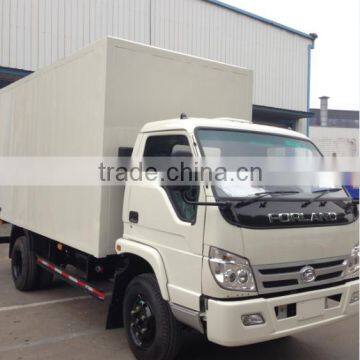 New Best Price Small FOTON Box Truck Cargo Truck