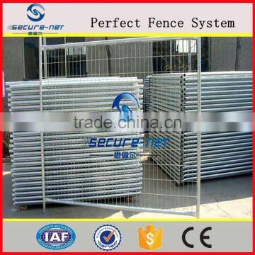 Metal Steel Pipe Frame Removable Canada Temporary Fence Panels