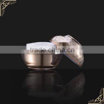 Beauty Round Acrylic Face Cream Jar Cosmetic Cream Jar photo-2
