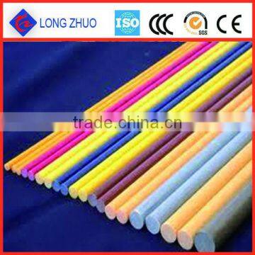 Fiberglass Shower curtain sticks,FRP fiberglass plastic corrision resistant solid sticks