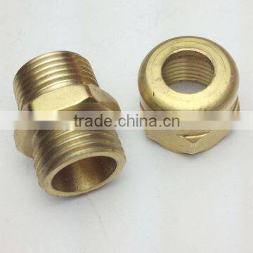 Brass Made CNC Machining Compression Adapter for Kitchen Mixer Taps