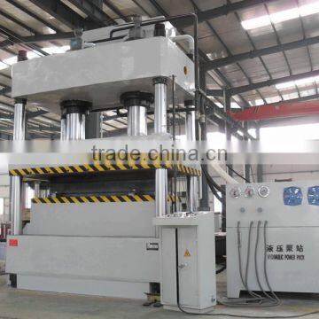 Big four column hydraulic press machine