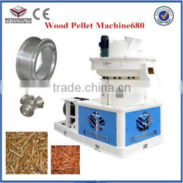 Vertical Ring Die Wood Pellet Machine Pellet Press 1.5-2.5T/H With Automatic Lubrication photo-2