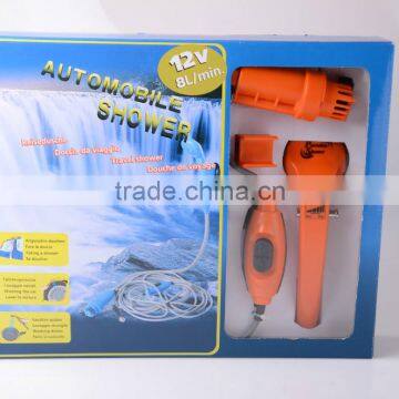 H50068 8milelake 12V Portable pressure washer automobile Shower set for Indoor or Outdoor Use, Pet Washing, Car Washing, Campi