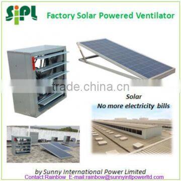 Vent Tool Solar Panel 300 Watt Dia.950mm Blades Solar Powered Industrial Wall Ventilation Fan photo-6