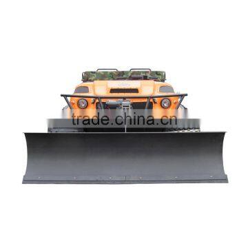 XBH 8x8-2 Amphibious Vehicle With Forklift Reversible Snow Plough Shovel Snow Special Car Snow Cleaning Vehicle photo-5