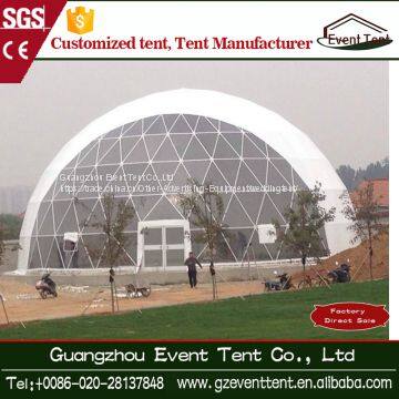 Clear roof wedding house tent top roof pagoda/geodesic dome tent