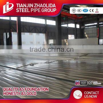 Zinc Coated 200 g - 500 g Astm A500 Square Tube With Galvanized or Oil of Weight per Ton photo-2