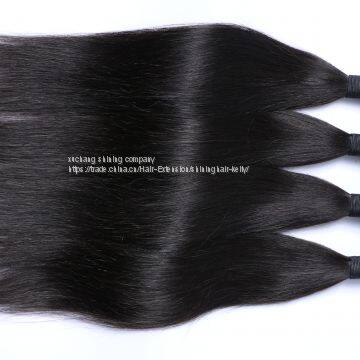 Brazilian human hair straight hair weft 8A