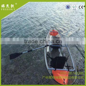 Clear PC Plastic Glass Bottom Boat Transparent Kayak Crystal Kayak photo-4