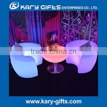 Outdoor Event Led Furniture Home and Garden Led Light Bar Table and Chairs photo-5