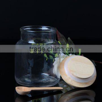 High Quality Embossed Smooth Top Sales Glass Jar With Cork Lid High Demand Products Market photo-2
