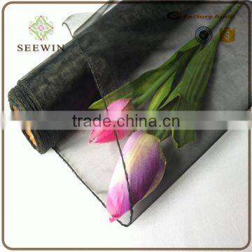 Beautiflul Colorful Soft Silk Organza Roll for Wedding Decoration and Gift Package photo-6