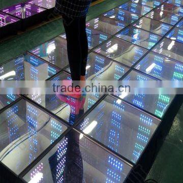 fashion and popular led video dance floor,new led 3d viedo dance floor with DMX