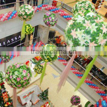 Ornamrnt Plastic Ball Factory Sale Direct Sale Outdoor Artificial Boxwood photo-2