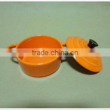 Wholesale Daily Use Round Porcelain With Lid Ceramic Bakeware photo-2