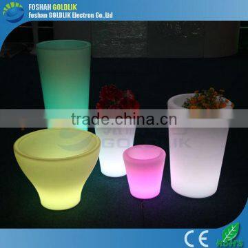 Home Veranda Drainage Color Changing Glow Flower Pot